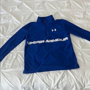 Under Armour Kids Royal Blue Long Sleeve Shirt